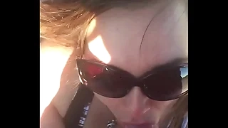 Quadride belt c&period; blowjob&excl;&excl;&excl; just met on POF&excl;  last summer